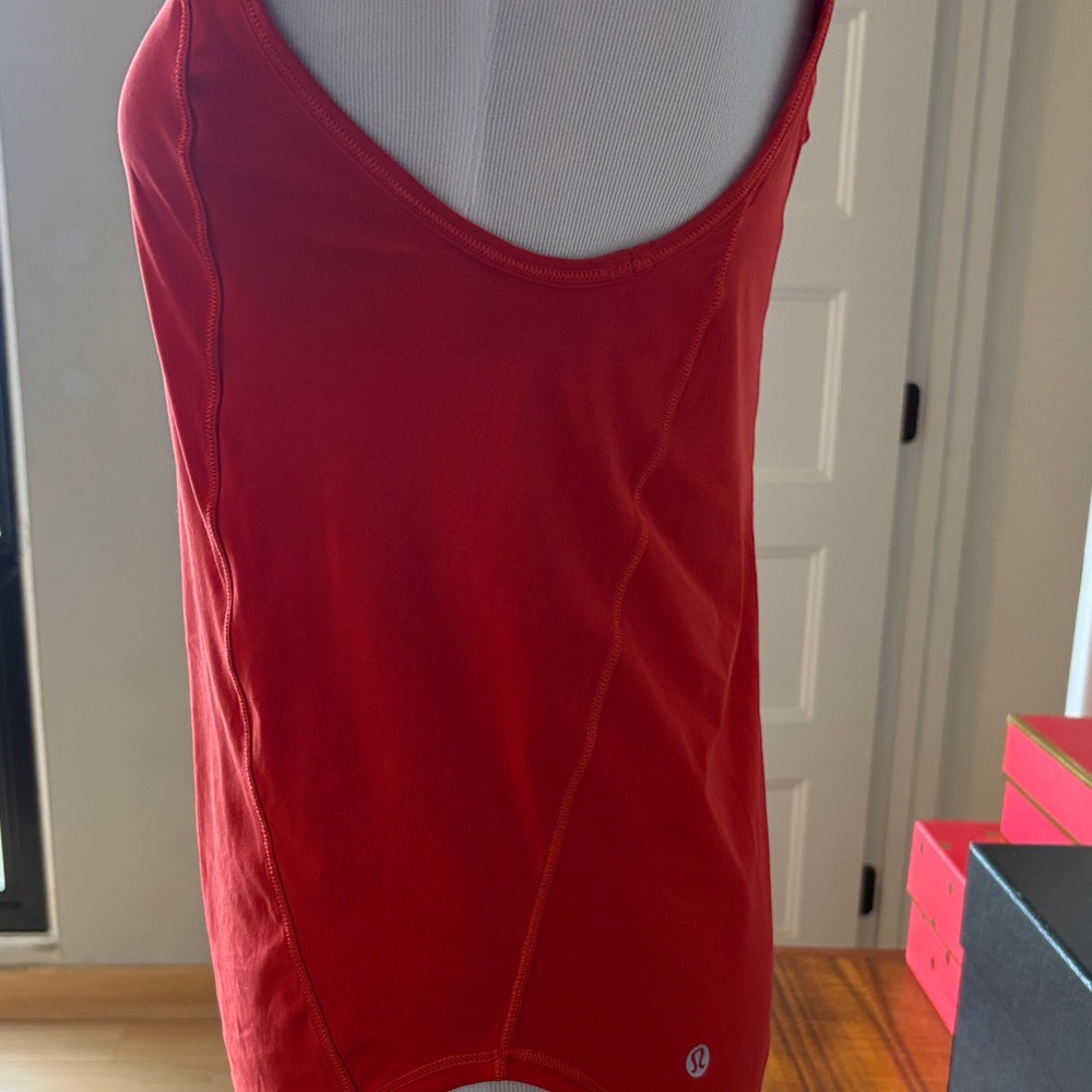 Lululemon Athletica Red Tank Top - Picture 5 of 5